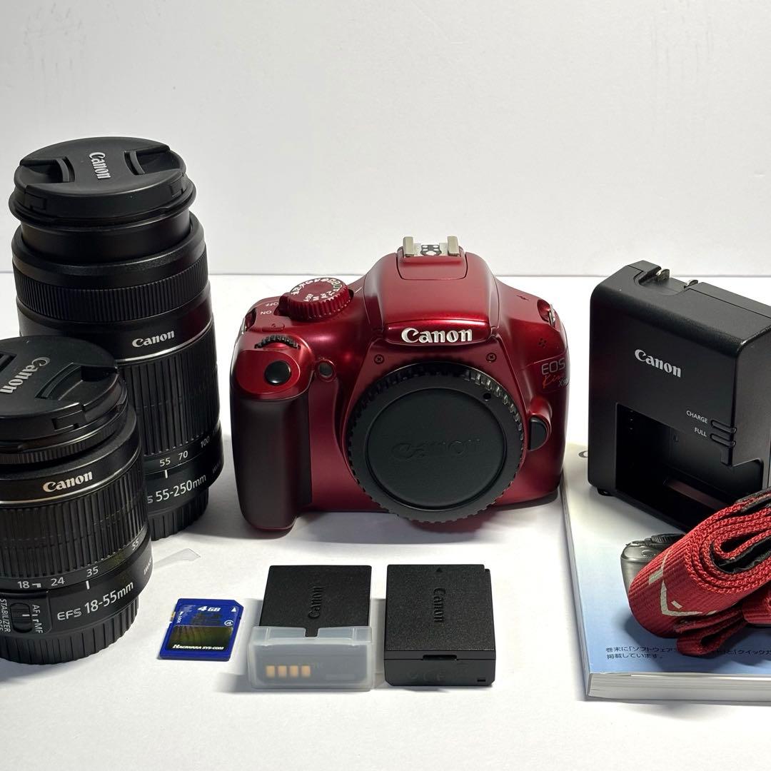 Canon EOS Kiss X50ダブルレンズ セット