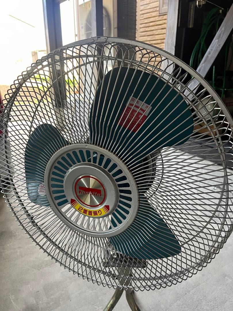 レトロ　扇風機　マキタ MF-45 アンティーク　オシャレ　美品