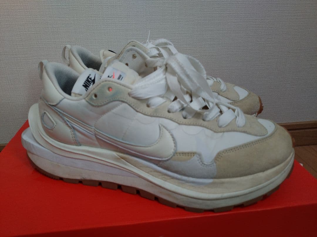 NIKE sacai VaporWaffle ホワイト 正規品 箱あり