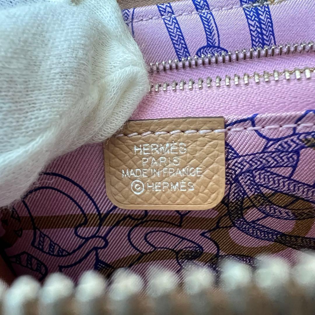 HERMESエルメス アザップ シルクインコンパクト ウォレット チャイ 新品！