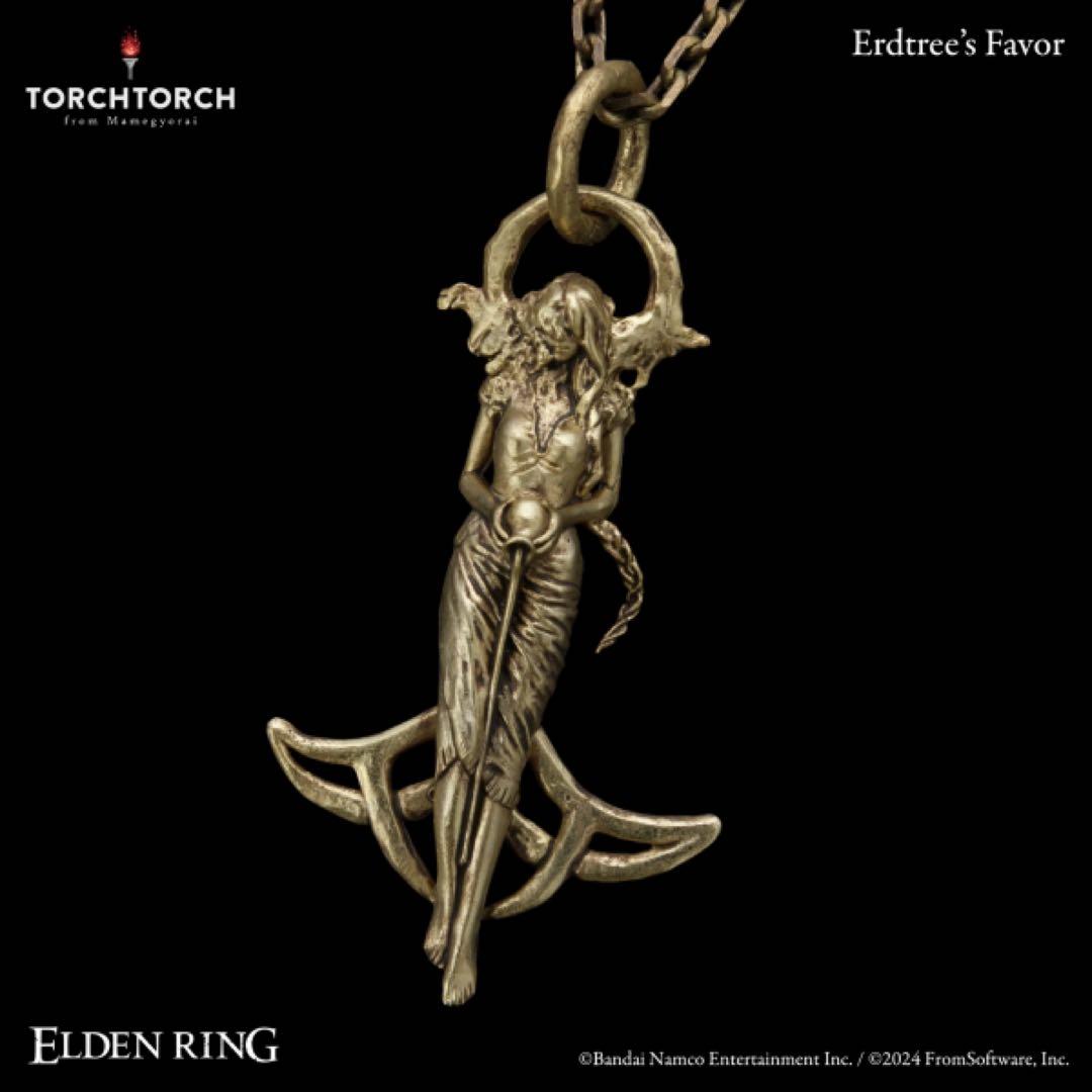 新品未使用ELDEN RING × TORCHTORCH 黄金樹の恩寵ネックレス