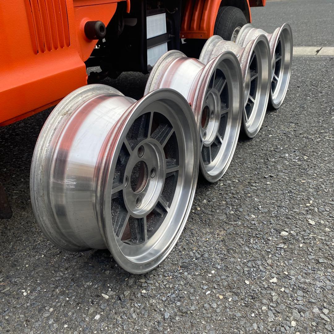 ハヤシレーシング アルミホイール 当時物の深リム