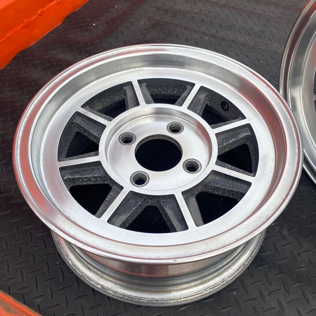 ハヤシレーシング アルミホイール 当時物の深リム