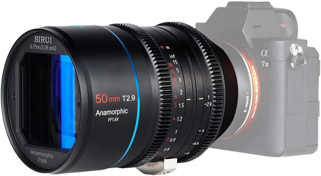 SIRUI 50mm T2.9 1.6X アナモルフィックシネマレンズ (E)