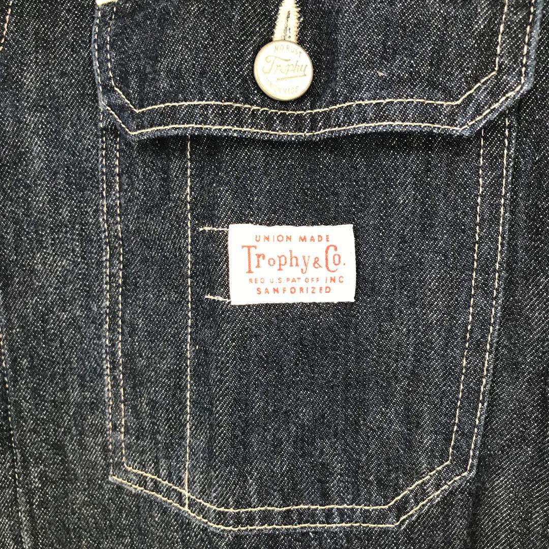 トロフィークロージング　オールインワン　つなぎ　38　インディゴ