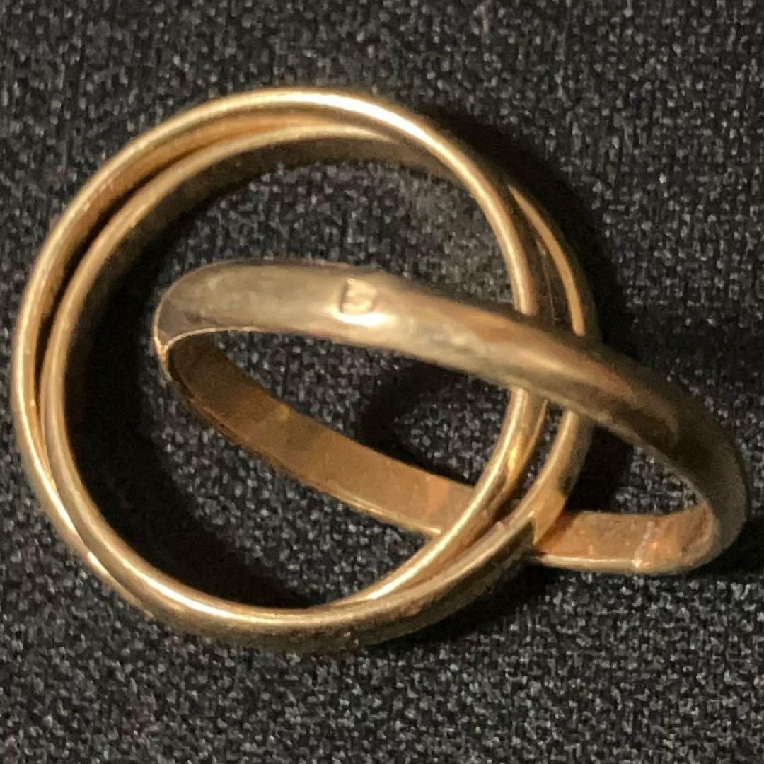 ゴールド 重ねリング