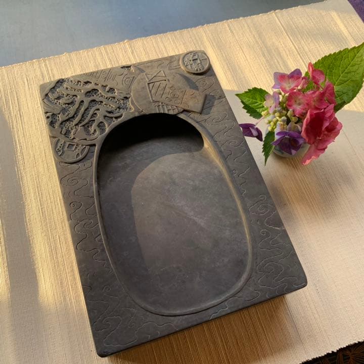 両面使える♡古めの端渓硯　No.103