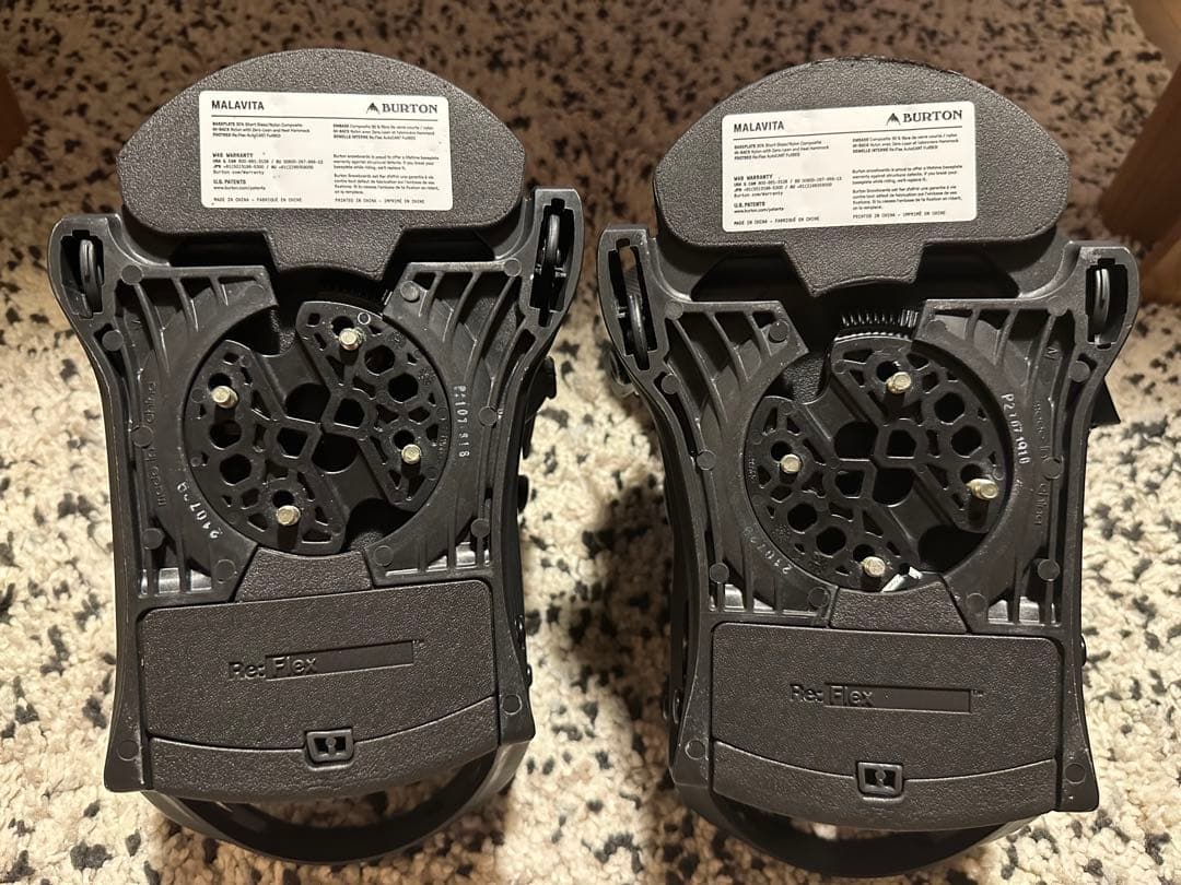 MALA スノーボードビンディング ブラック