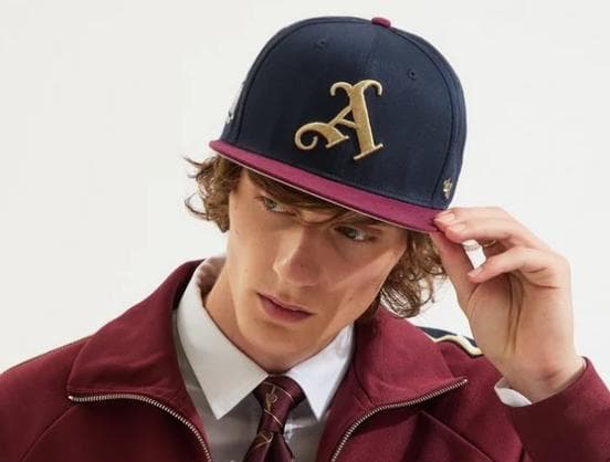 アーセナル 47 Brand ネイビー ゴシック A キャプテン キャップ