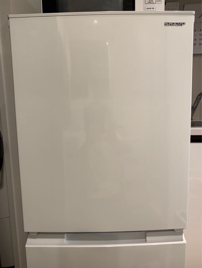 【美品】シャープ 冷蔵庫 SJ-D15HJ-W 152L 2022年製