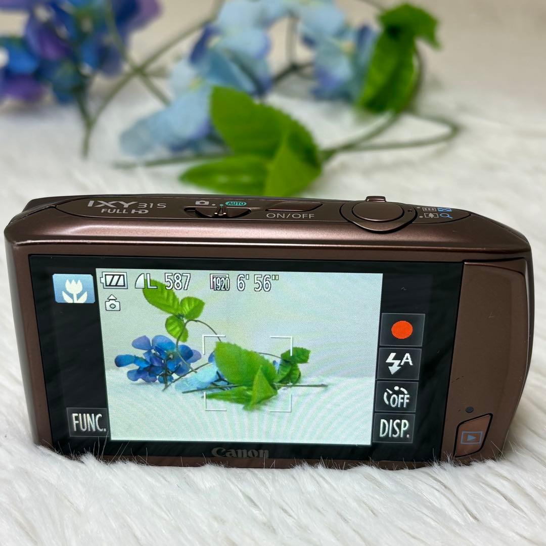 Canon　IXY 31S PC1584 充電器　ブラウン コンデジ　動作品