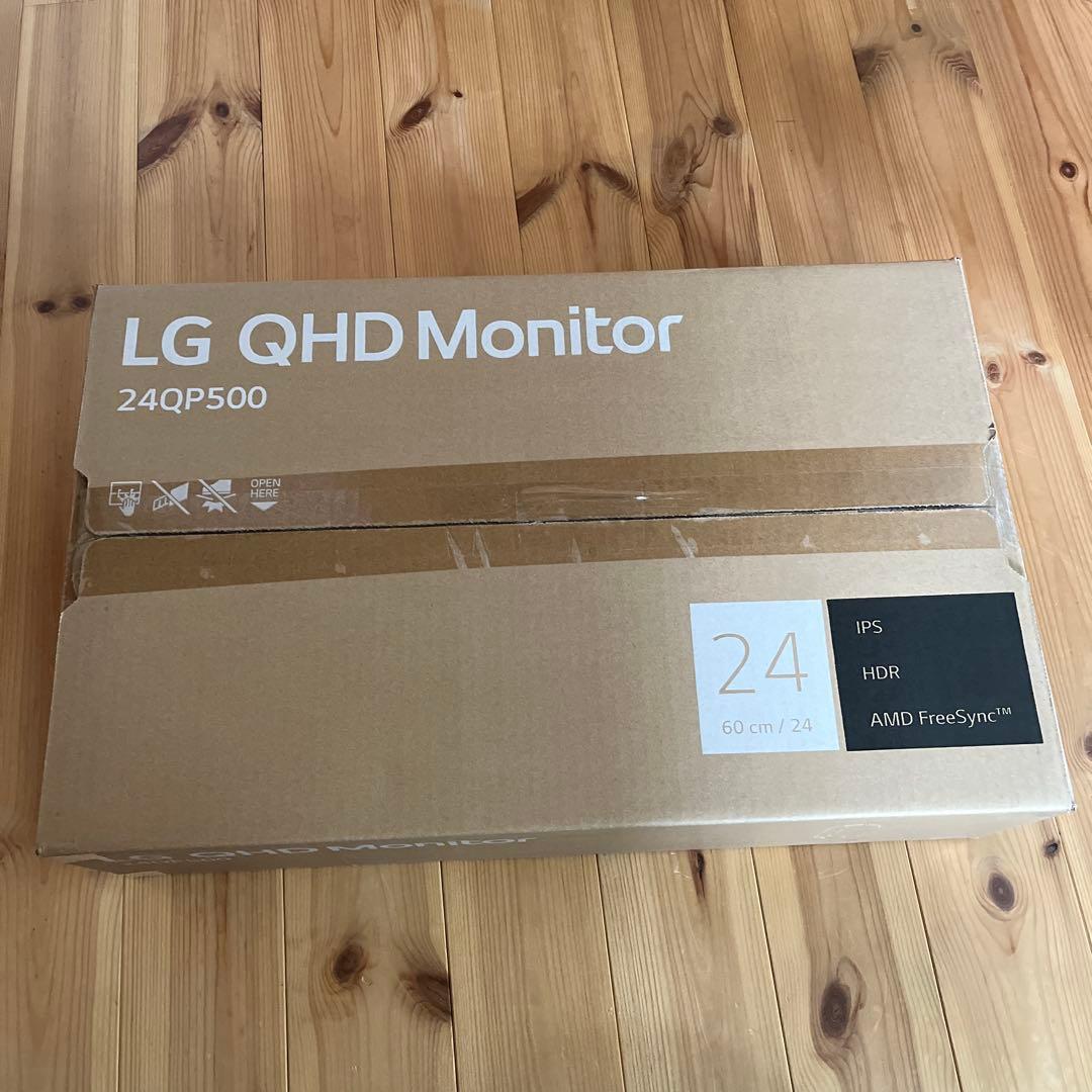 【使用少】LGモニター 24QP500-B 23.8インチ/WQHD