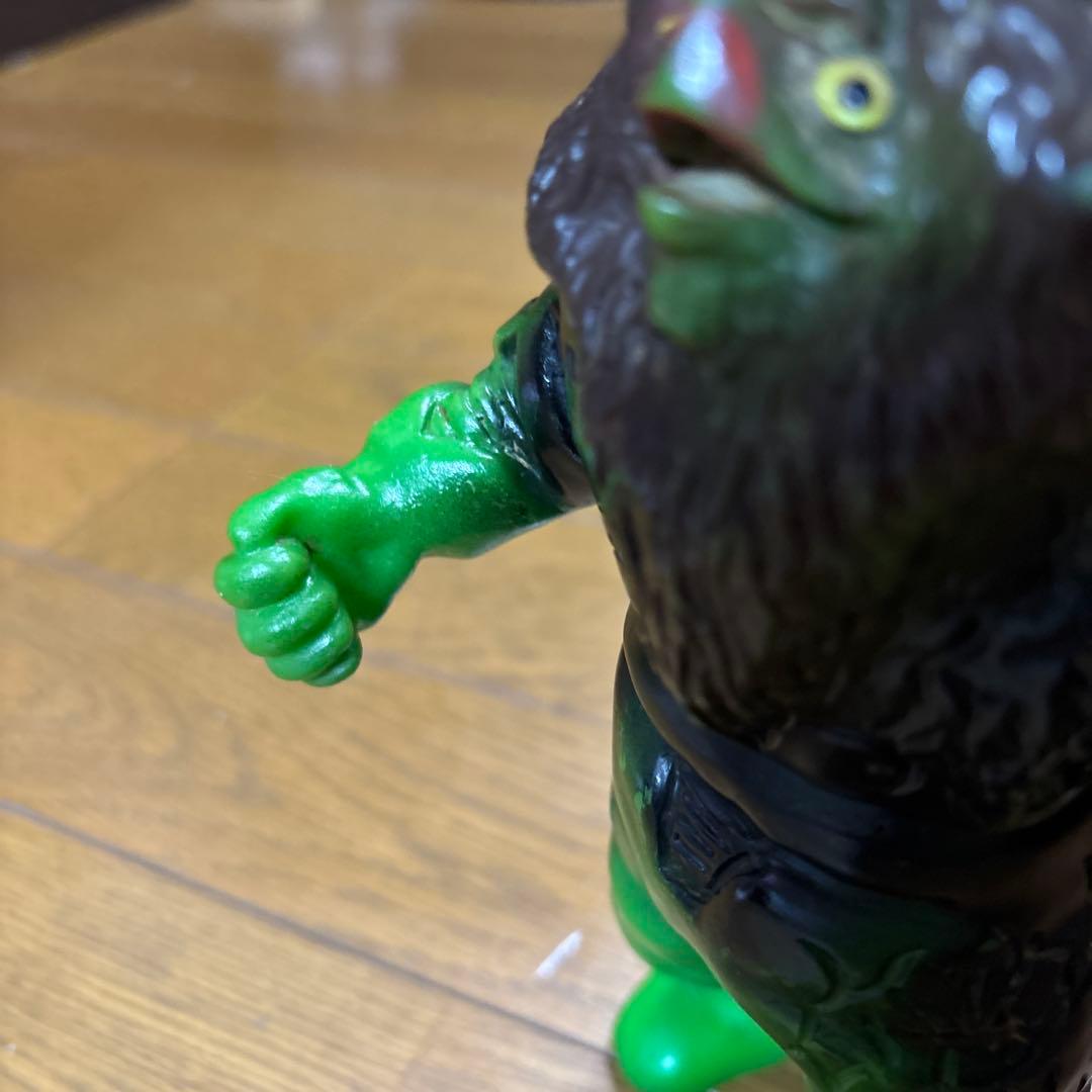 昭和レトロ 当時物 マルサン イカルス星人 ソフビ