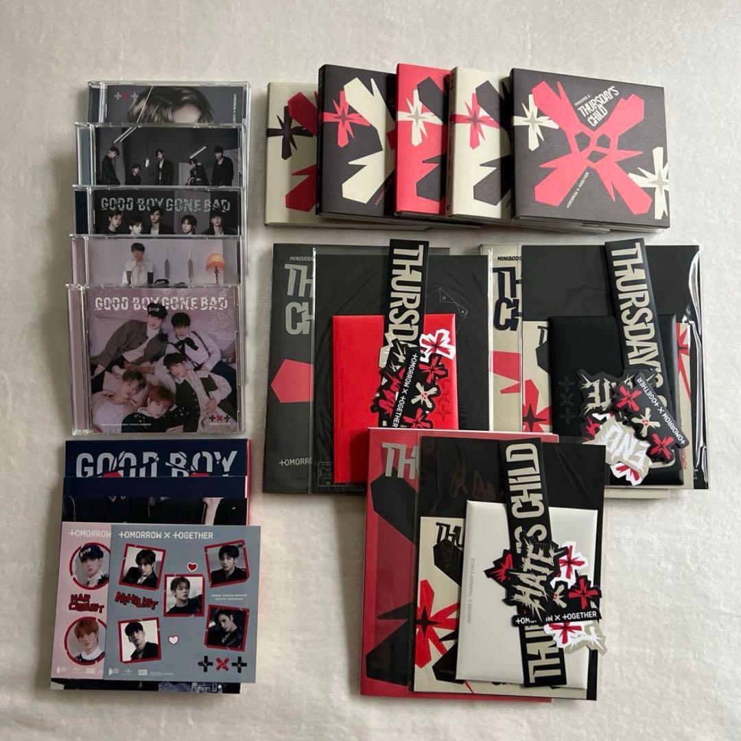 TXT アルバム CD トレカ 封入 まとめ売り