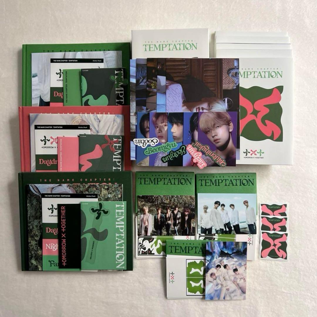 TXT アルバム CD トレカ 封入 まとめ売り