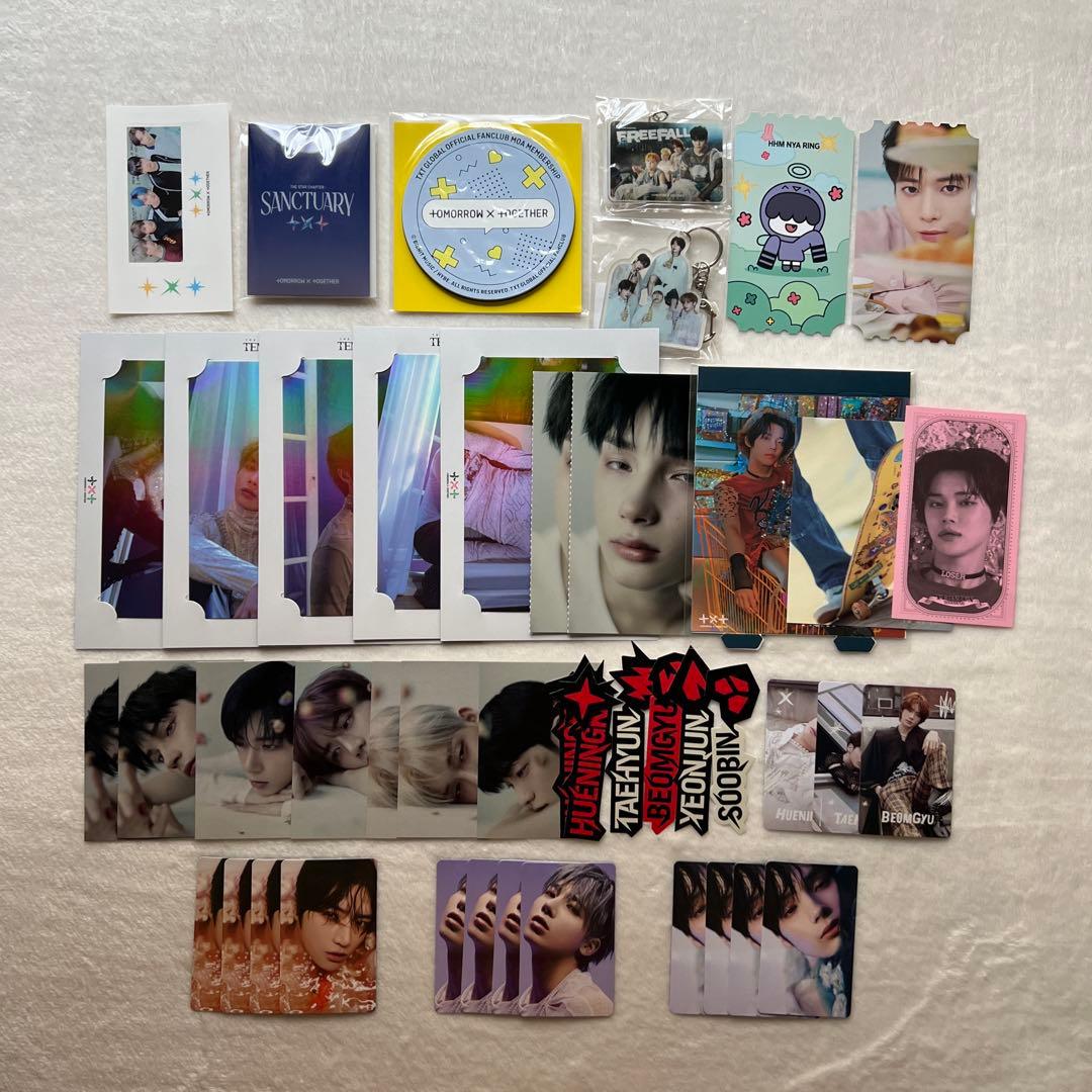 TXT アルバム CD トレカ 封入 まとめ売り