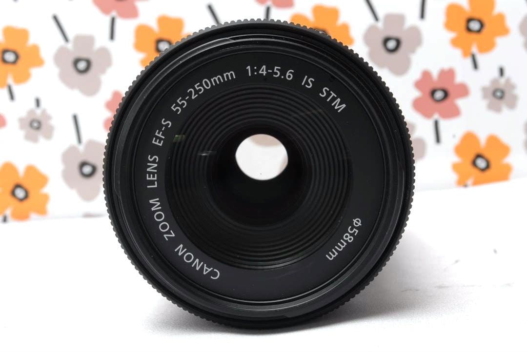 ❤Canon EF-S 55-250mm IS STM❤とても美品❤望遠レンズ❤