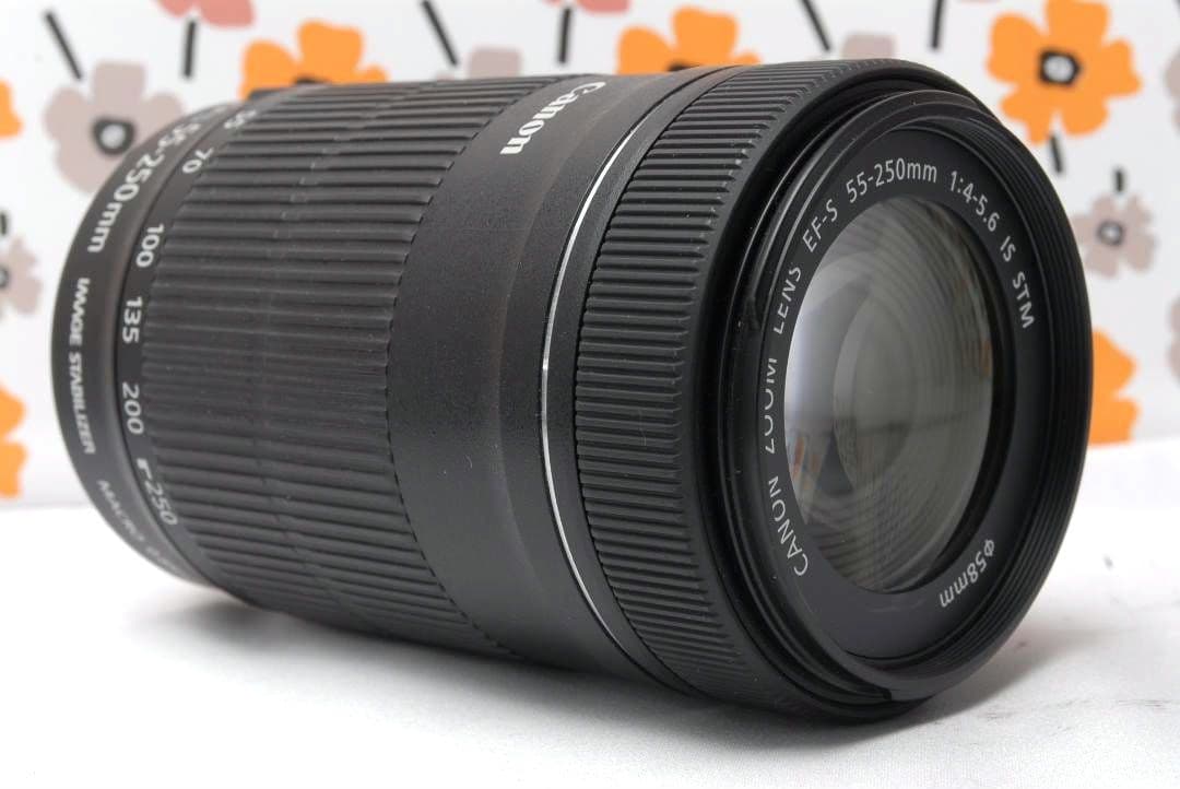 ❤Canon EF-S 55-250mm IS STM❤とても美品❤望遠レンズ❤