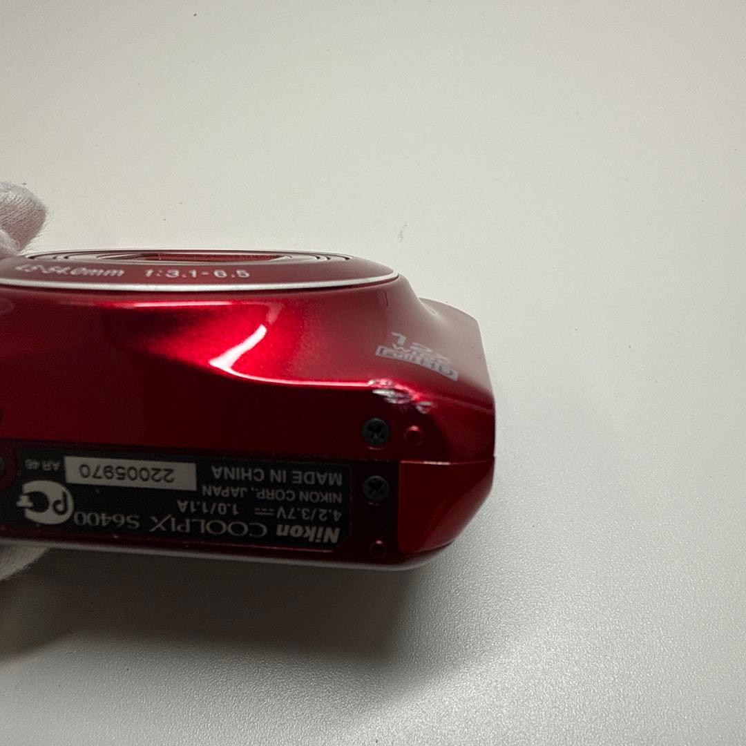 Nikon COOLPIX S6400 赤　動作未確認