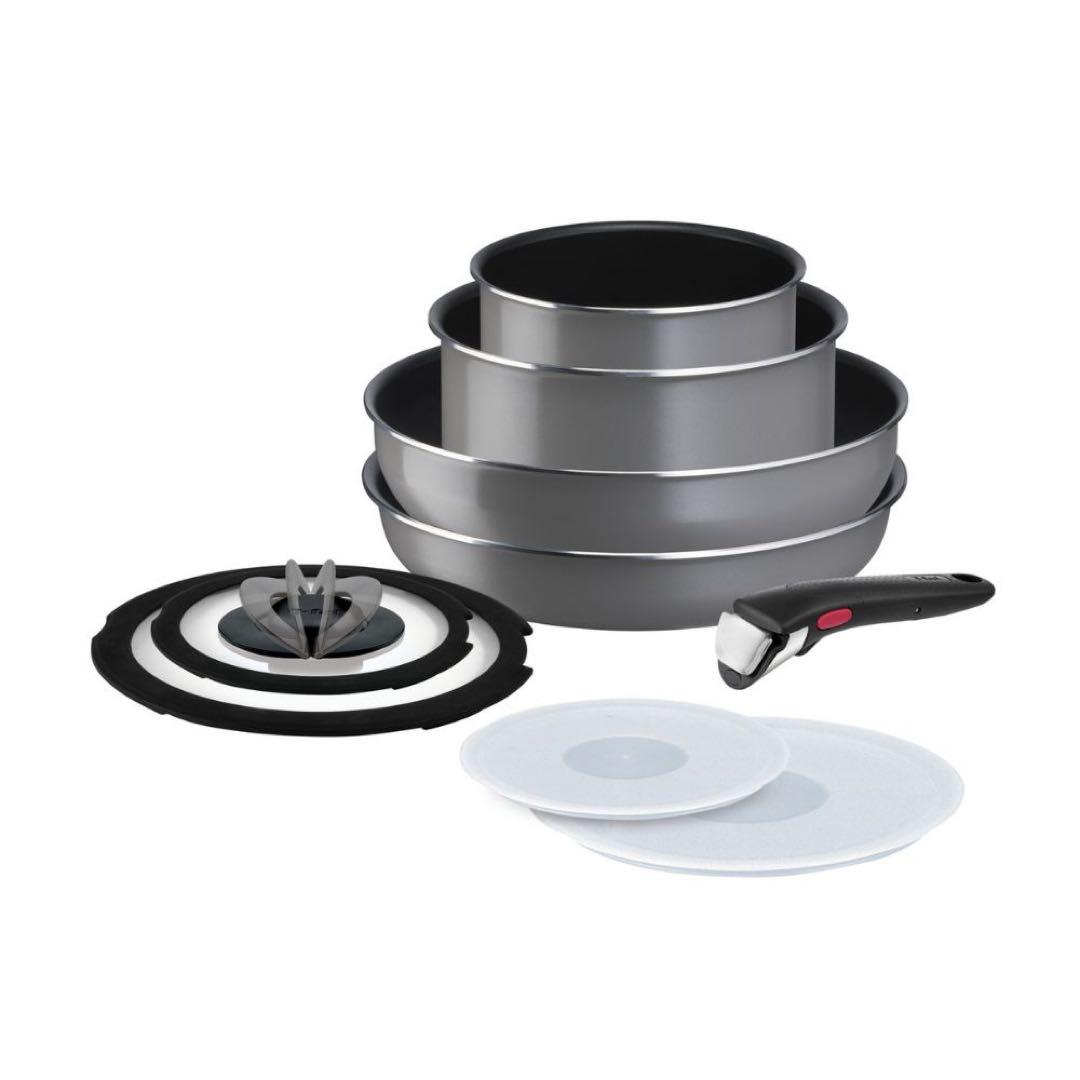 直営店限定カラー！Tefal-インジニオ・ネオ　フレーズグレー　セット9