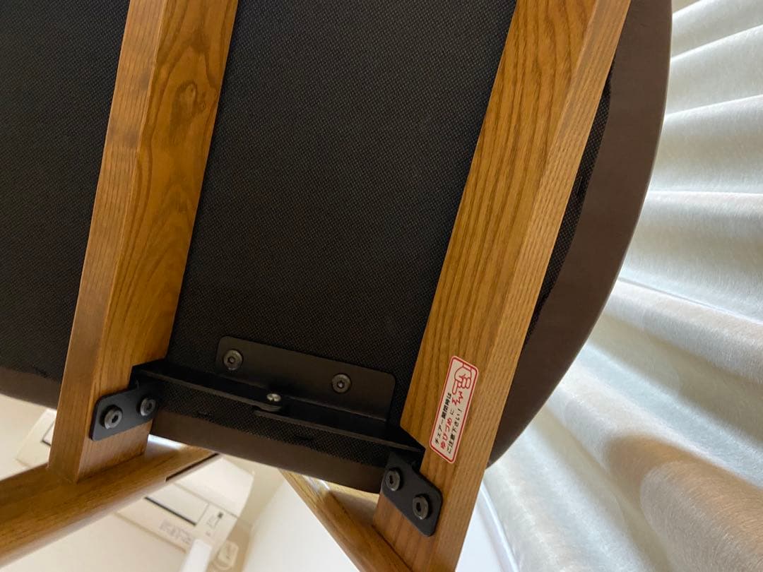 ICHIBA 木製　ナチュラル　チェア　折りたたみ　美品