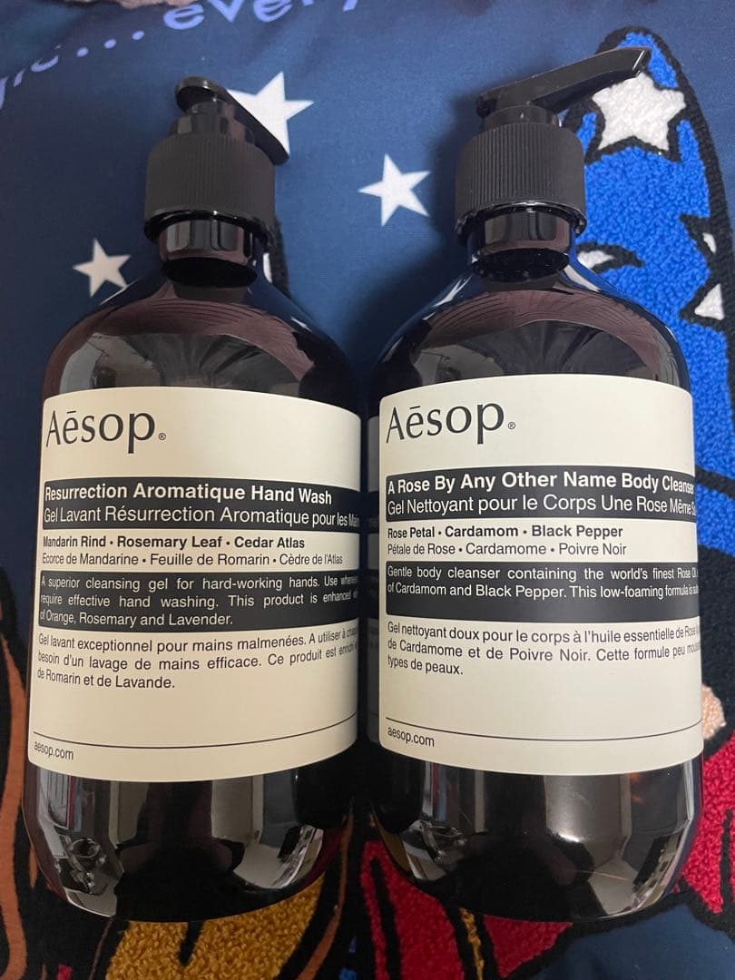 Aesop ハンドウォッシュと ボディクレンザー