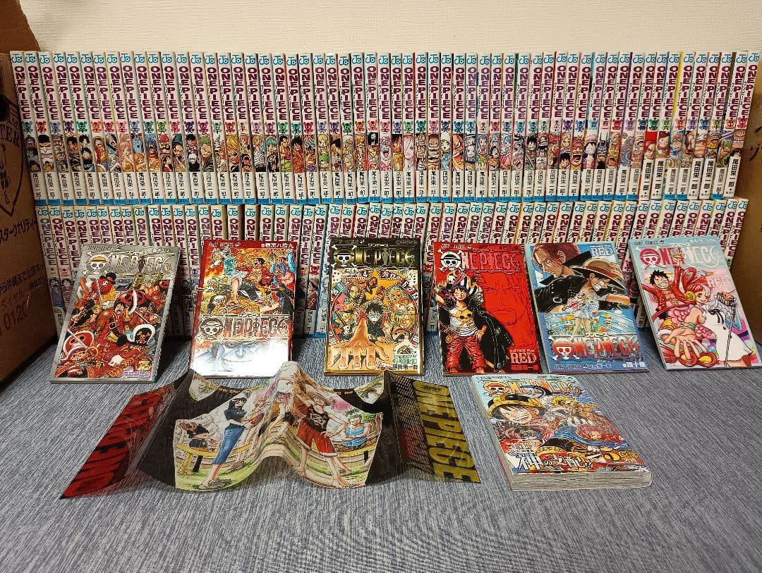 ★限定特価品!★ワンピース全113巻全巻セット&オマケ大量★