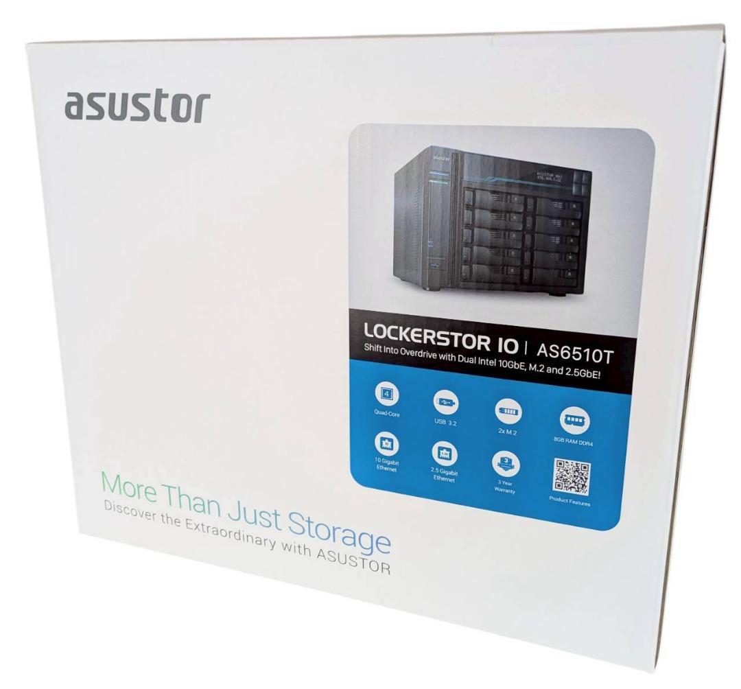 ASUSTOR アスースター NASキット 10ベイ AS6510T