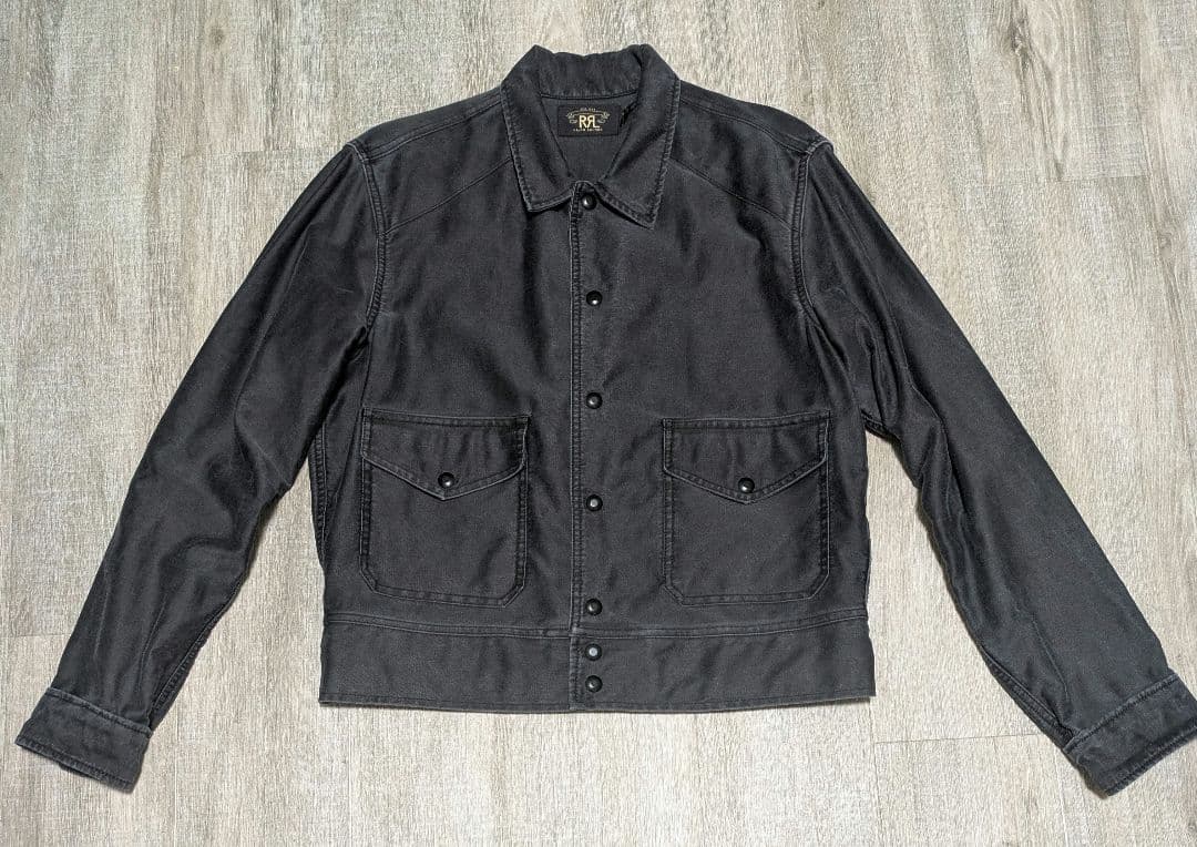 RRLダブルアールエル モーターサイクルジャケット S ウエスタンヨーク
