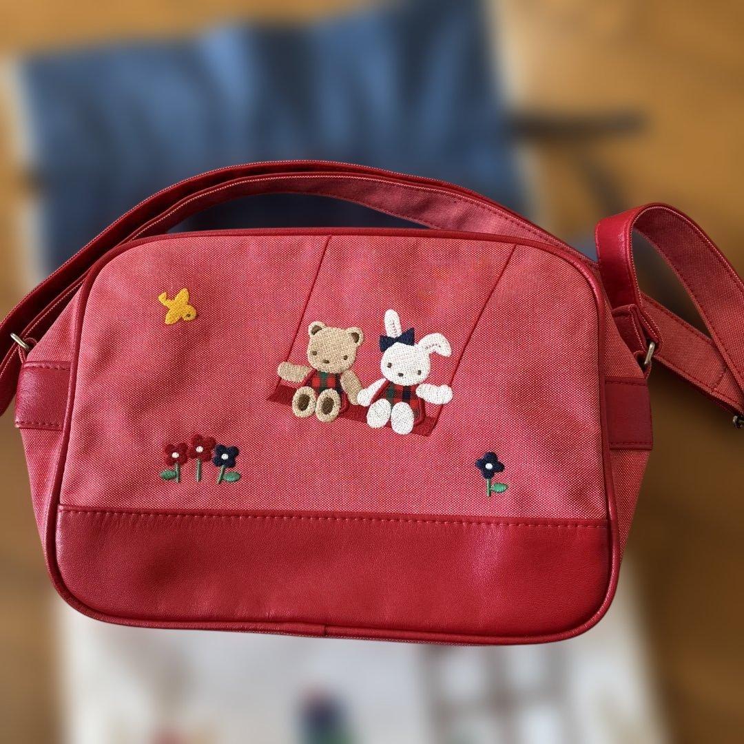 familiar　ショルダーバッグ　幼稚園バッグ