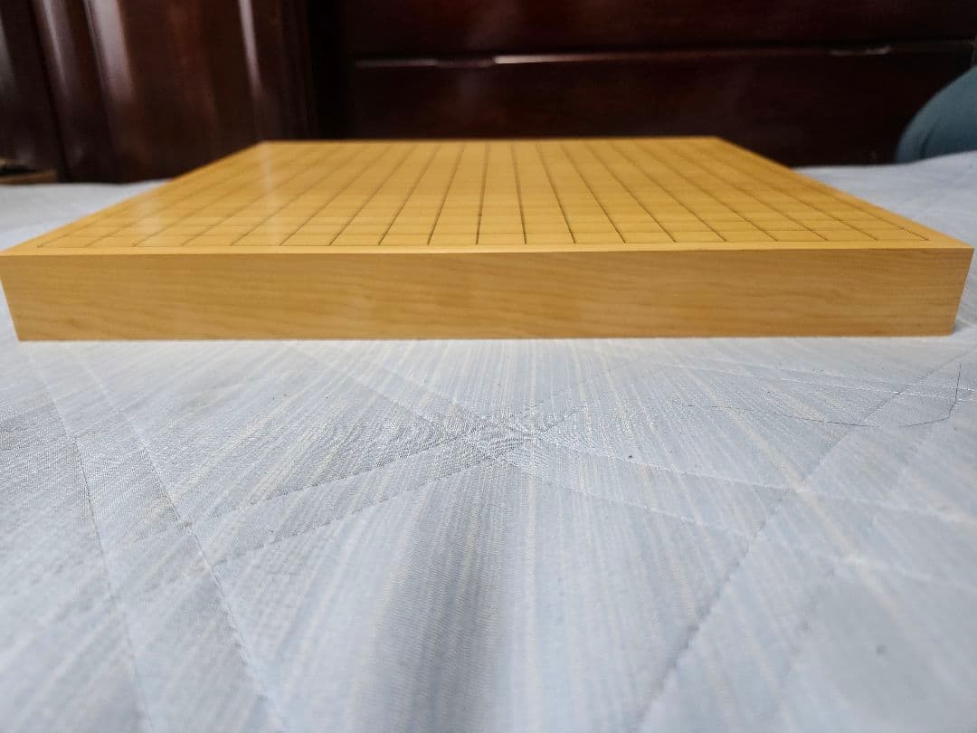 本榧1.5寸卓上碁盤（ハギ盤・特上）