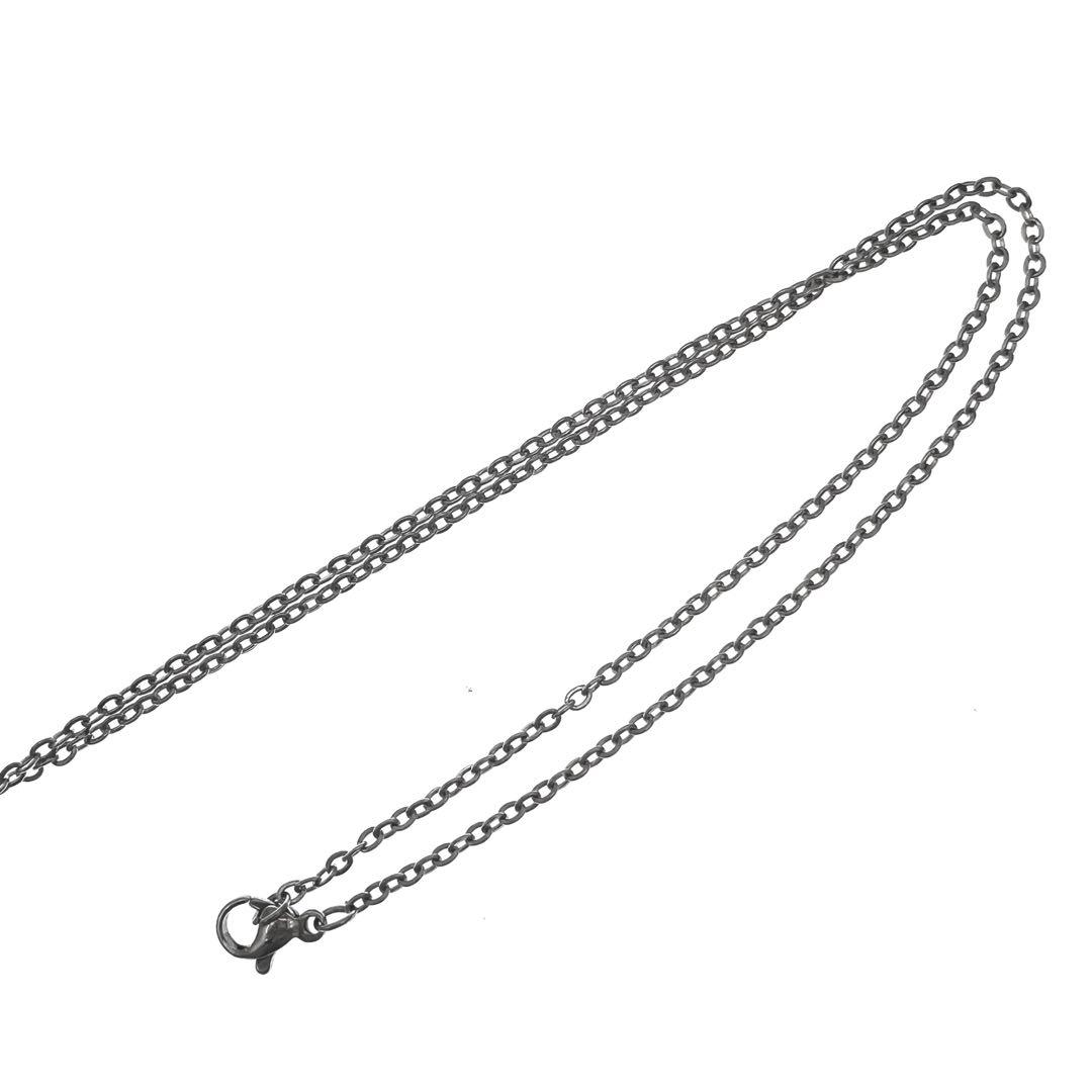 美品　GUCCI　グッチ　ネックレス　Gプレート　シルバー925　アクセサリー