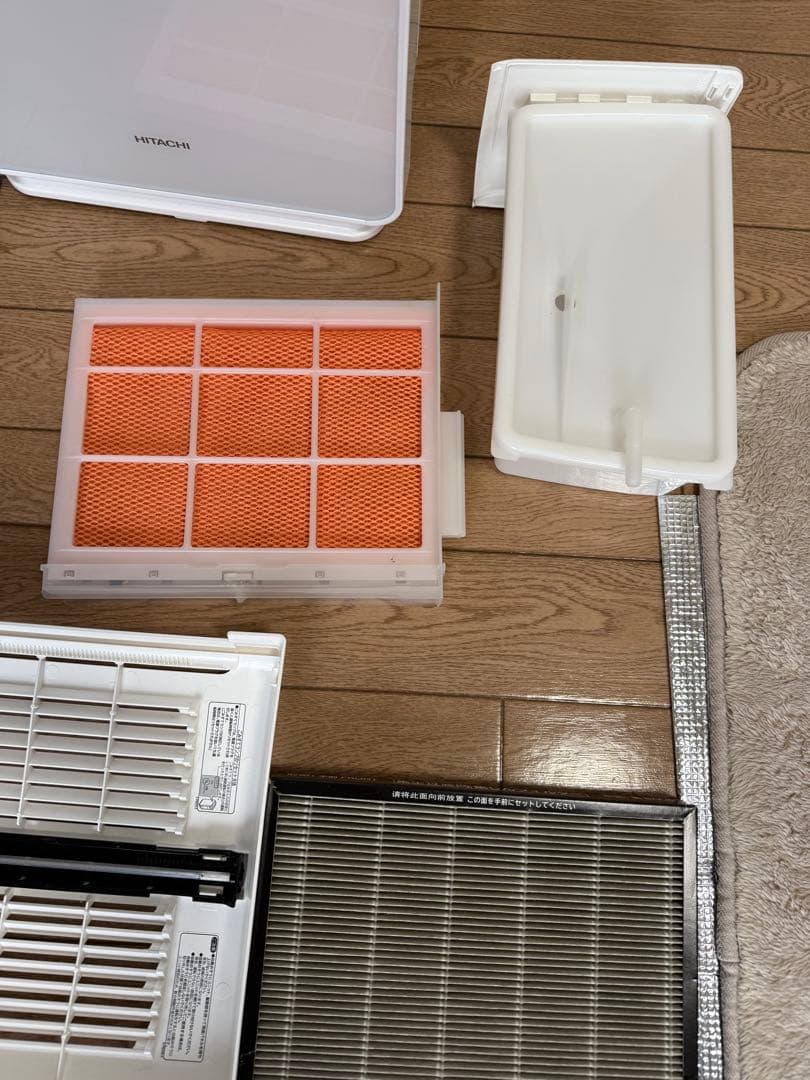HITACHI 2021年製　加湿空気清浄機　EP-NVG90