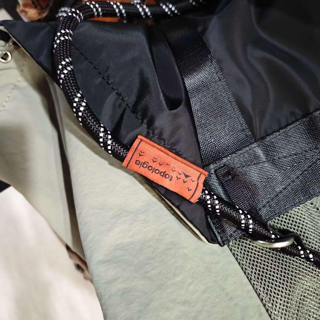 Topologie トポロジー トートバッグ ラージ ブラック 大容量 カバン