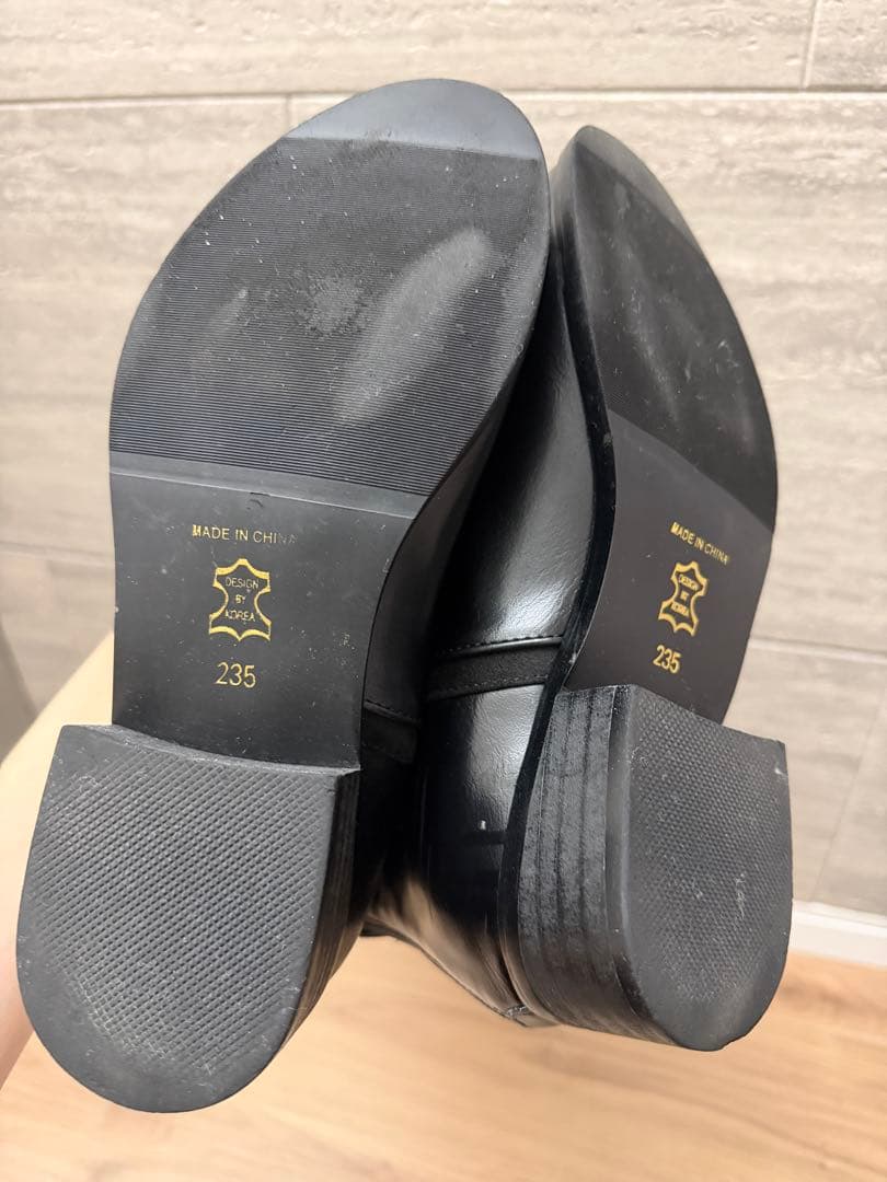 【ほぼ新品/箱あり】HIAND ロングブーツ