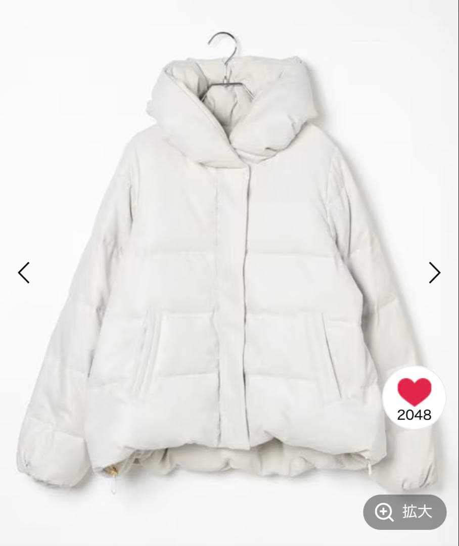 BAYFLOW ベイフロー リバーシブルコーデュロイダウン アイボリー