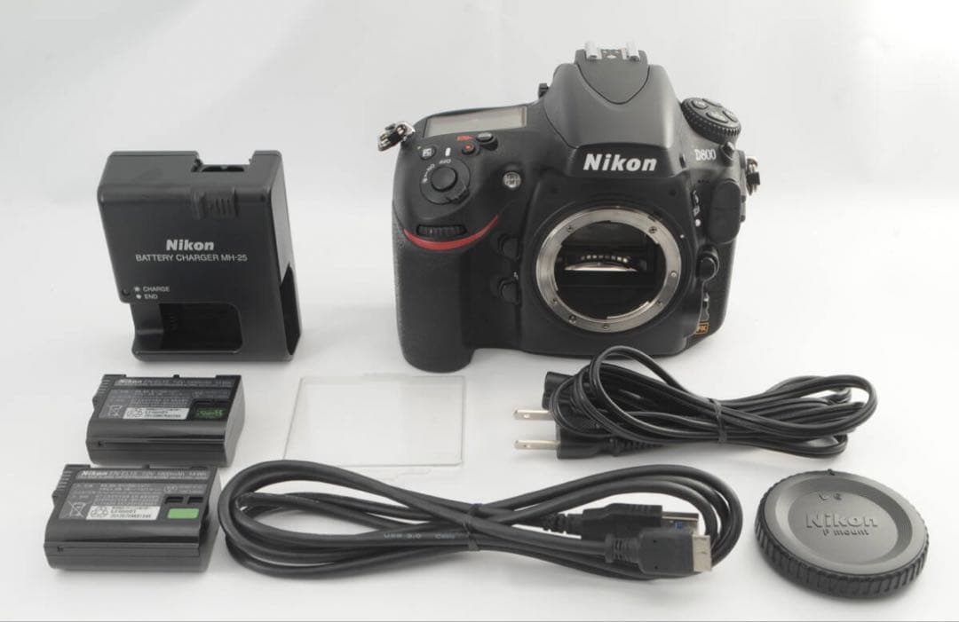 新品級 超美品Nikon ニコン D800 シャッター数3378回