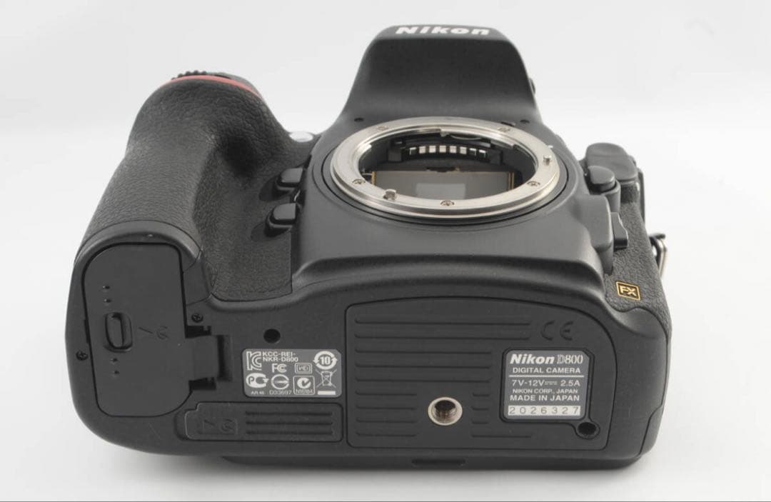 新品級 超美品Nikon ニコン D800 シャッター数3378回