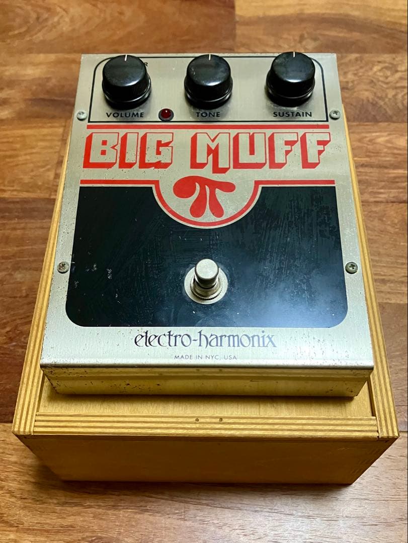 木箱付き BIG MUFF PI ビッグマフ π 1stリイシュー チキンノブ