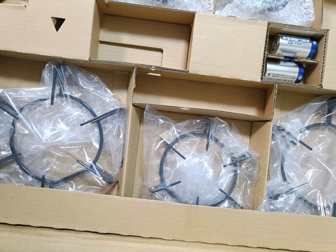 未使用品ハーマン ビルトイン コンロ 3口　都市ガスコンロ　DG32N1SR