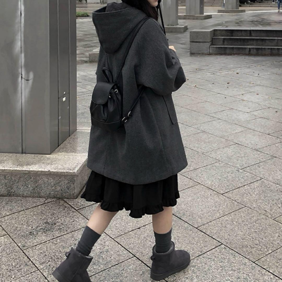 anyonmore エニワンモア キルティングフードハーフコート　値下げ交渉可