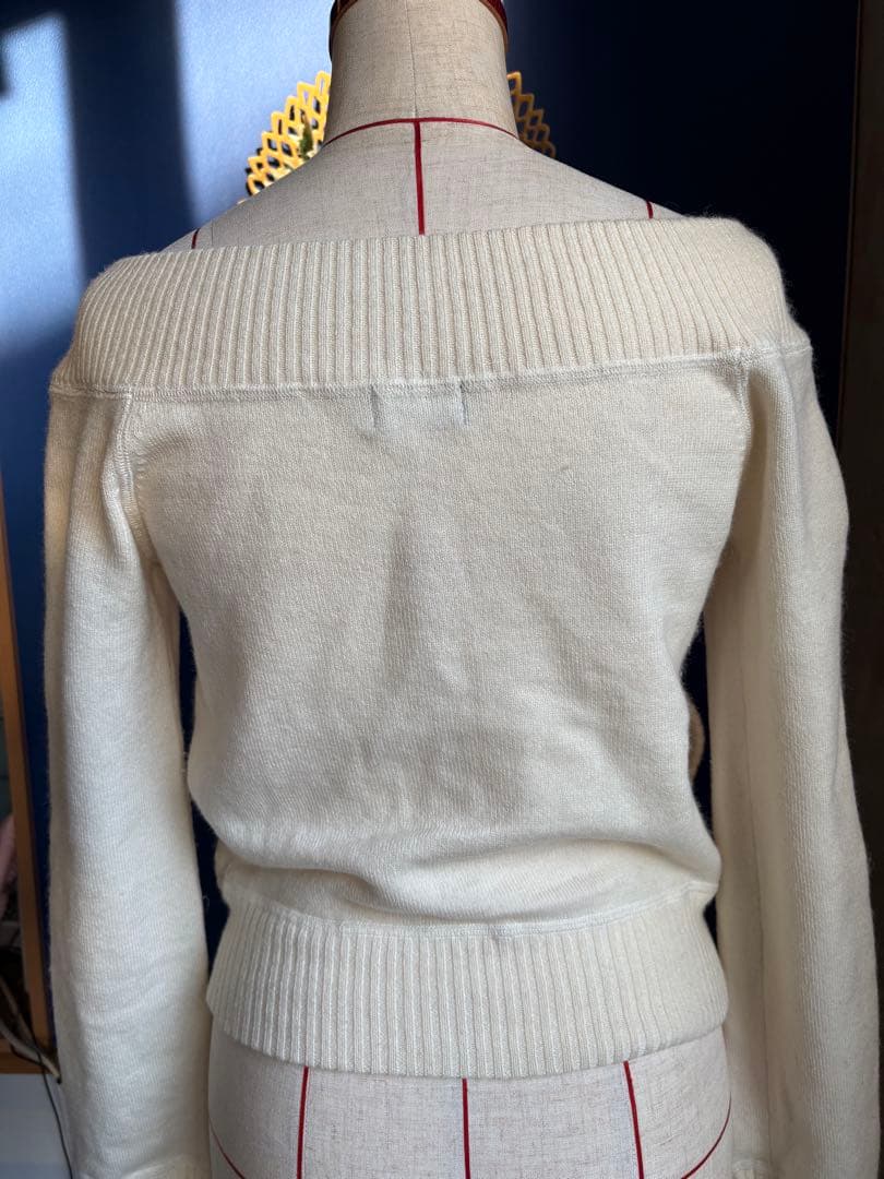 BURBERRY BLUELABEL オフショルニット38 y2k