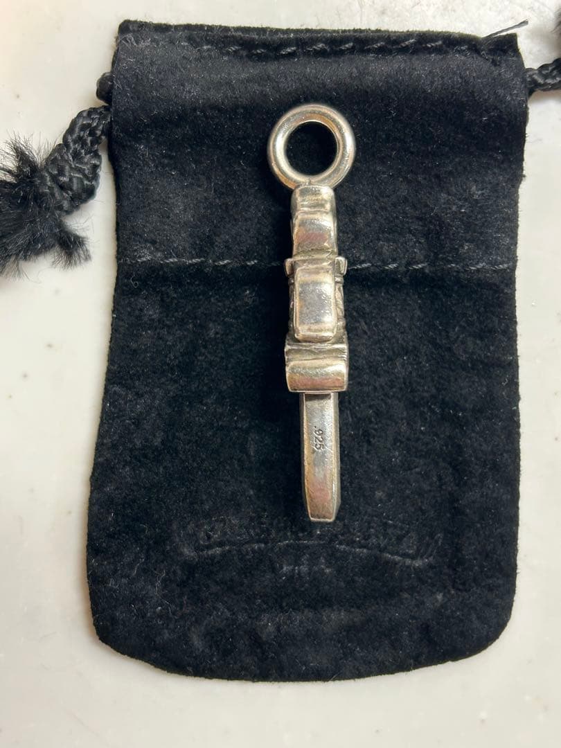 クロムハーツ ダブルダガー ペンダント 正規品 シルバー925