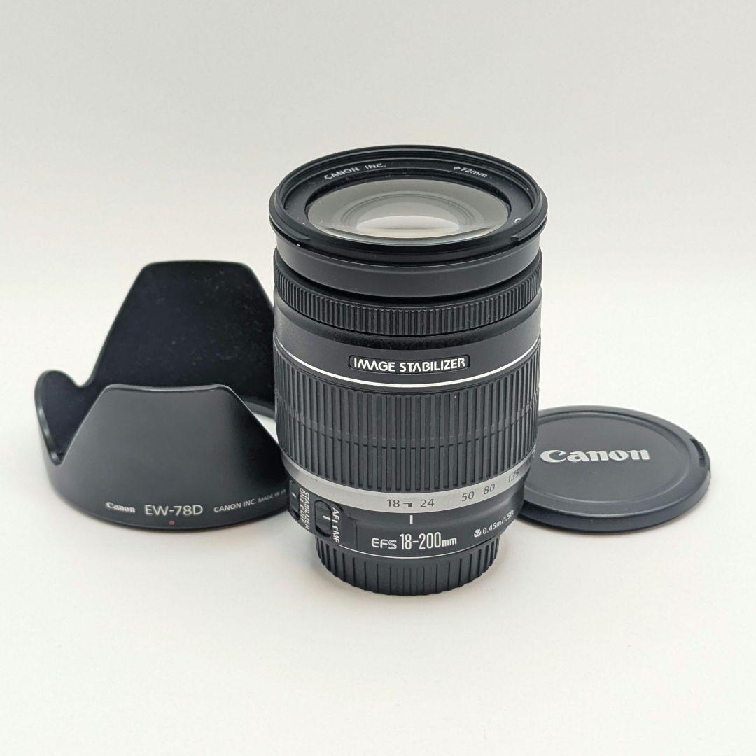 レンズ(ズーム) Canon EF-S 18-200mm f3.5-5.6 IS