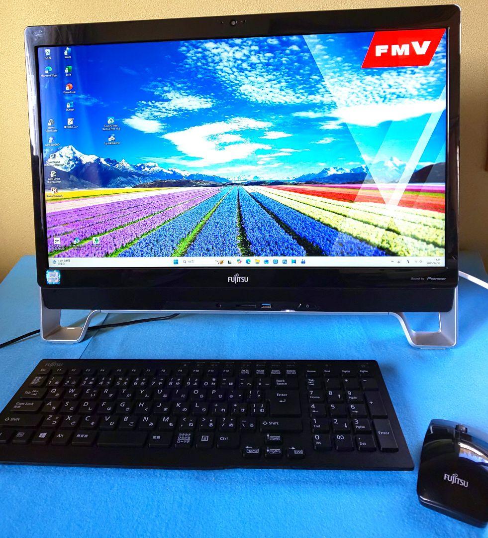 地デジ視聴可 一体型パソコン 富士通 FH77/XD