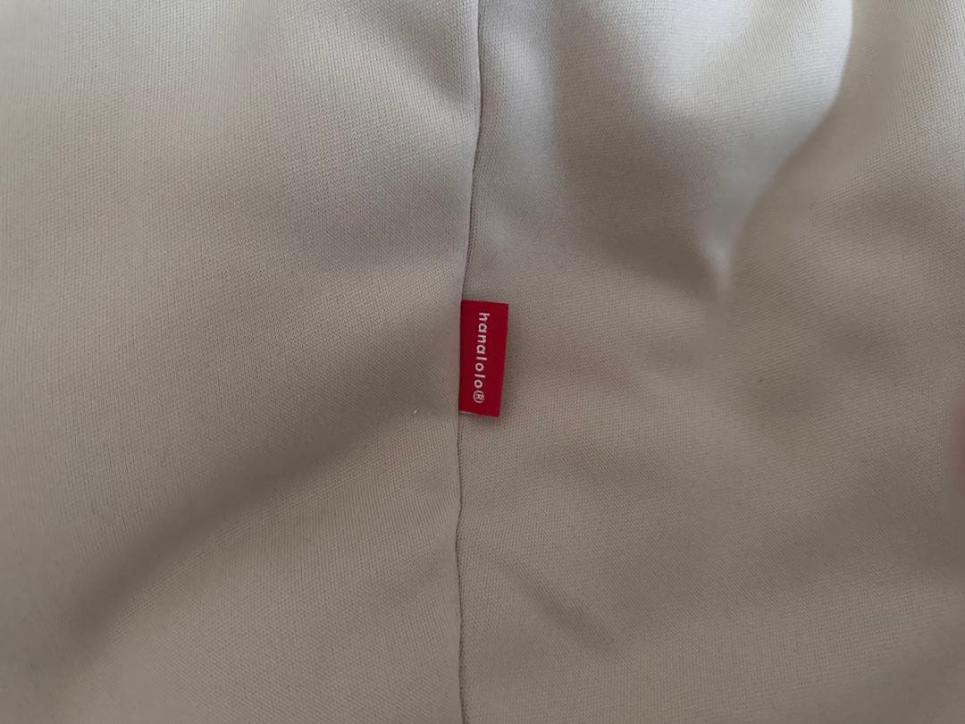 hanalolo ベージュ着るビーズクッションLサイズ