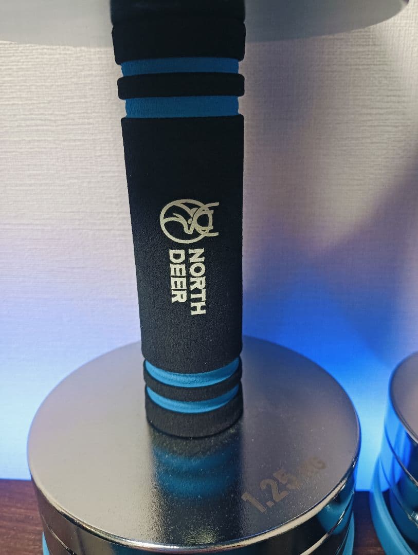 【ほぼ未使用】Northdeer 10kg×2 20kgダンベル※バーベル変更可