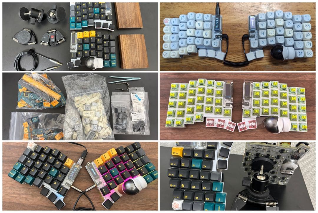 keyball61 テンティングソリューション付き