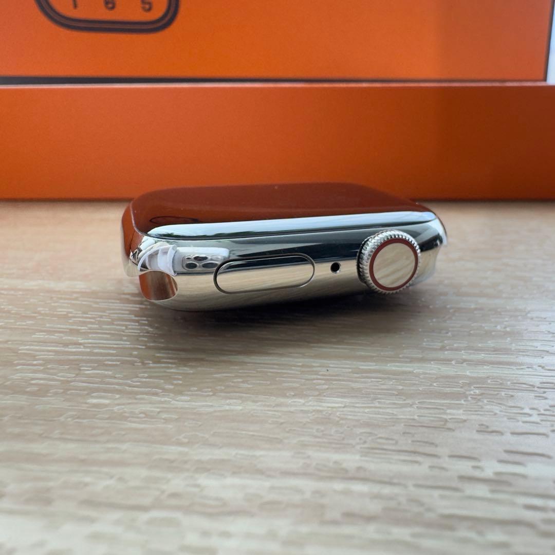 2005 Apple Watch エルメス　series7 シルバー　セルラー