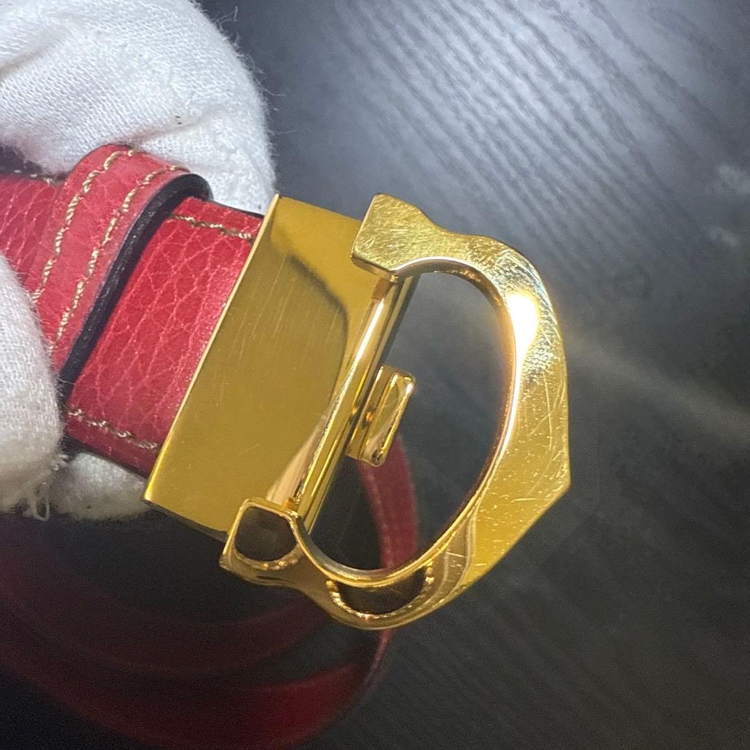 Cartier カルティエ　must de Cartierレザーベルト　未使用